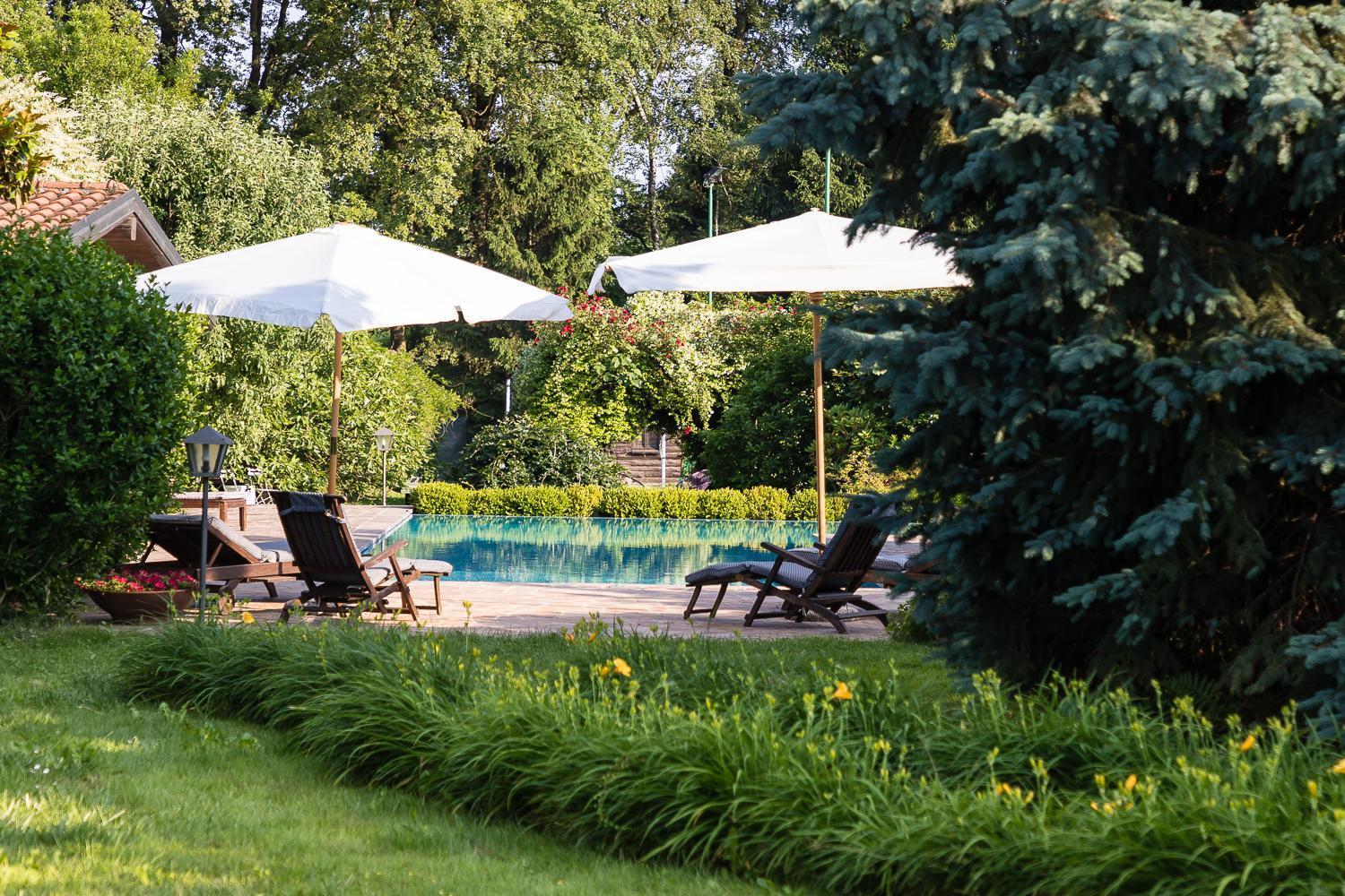 Relais Dei Cesari Villa Borgo Ticino ภายนอก รูปภาพ